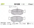 Sada brzdových destiček VALEO ‐ VA 301298  Sada brzdových destiček VALEO ‐ VA 301298