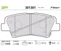 VALEO Sada brzdovch destiek FIRST ‐ VA 301301