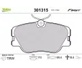VALEO Sada brzdovch destiek FIRST ‐ VA 301315