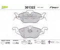 Sada brzdov�ch desti�ek&nbsp;VALEO&nbsp;&dash;&nbsp;VA 301322