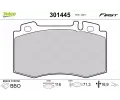 VALEO Sada brzdovch destiek FIRST ‐ VA 301445