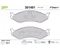 VALEO Sada brzdovch destiek FIRST ‐ VA 301491