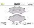 Sada brzdovch destiek VALEO ‐ VA 301563