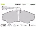 VALEO Sada brzdovch destiek FIRST ‐ VA 301569