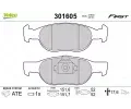 VALEO Sada brzdovch destiek FIRST ‐ VA 301605