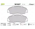 VALEO Sada brzdovch destiek FIRST ‐ VA 301627