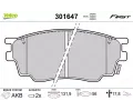Sada brzdov�ch desti�ek&nbsp;VALEO&nbsp;&dash;&nbsp;VA 301647