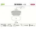 Sada brzdov�ch desti�ek&nbsp;VALEO&nbsp;&dash;&nbsp;VA 301650A