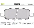 VALEO Sada brzdovch destiek FIRST ‐ VA 301672