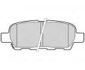 VALEO Sada brzdovch destiek FIRST VA 301672, 301672