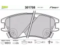 Sada brzdov�ch desti�ek&nbsp;VALEO&nbsp;&dash;&nbsp;VA 301708
