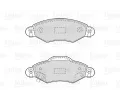 VALEO Sada brzdovch destiek FIRST VA 301736, 301736