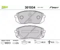 VALEO Sada brzdovch destiek FIRST ‐ VA 301934