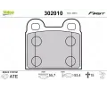 Sada brzdovch destiek VALEO ‐ VA 302010