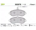 VALEO Sada brzdovch destiek FIRST ‐ VA 302078