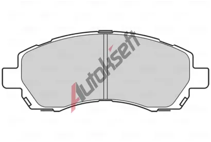 VALEO Sada brzdovch destiek FIRST VA 302082, 302082