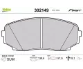 VALEO Sada brzdovch destiek FIRST ‐ VA 302149