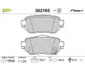 VALEO Sada brzdovch destiek FIRST ‐ VA 302165