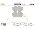 VALEO Sada brzdov�ch desti�ek EXPERT&nbsp;&dash;&nbsp;VA 302205A