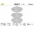 VALEO Sada brzdovch destiek FIRST ‐ VA 302211