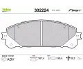 VALEO Sada brzdovch destiek FIRST ‐ VA 302224
