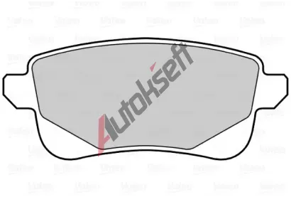 VALEO Sada brzdovch destiek FIRST VA 302232, 302232