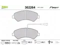 VALEO Sada brzdovch destiek FIRST ‐ VA 302264