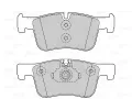 VALEO Sada brzdovch destiek FIRST VA 302269, 302269