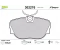 VALEO Sada brzdovch destiek FIRST ‐ VA 302276