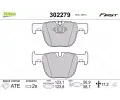 VALEO Sada brzdovch destiek FIRST ‐ VA 302279
