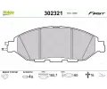 Sada brzdovch destiek VALEO ‐ VA 302321