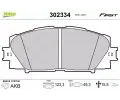 VALEO Sada brzdovch destiek FIRST ‐ VA 302334