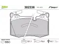 Sada brzdovch destiek VALEO ‐ VA 302336