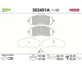 VALEO Sada brzdov�ch desti�ek EXPERT&nbsp;&dash;&nbsp;VA 302451A