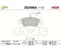 VALEO Sada brzdov�ch desti�ek EXPERT&nbsp;&dash;&nbsp;VA 302496A