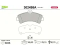 VALEO Sada brzdov�ch desti�ek EXPERT&nbsp;&dash;&nbsp;VA 302498A