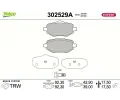 VALEO Sada brzdov�ch desti�ek EXPERT&nbsp;&dash;&nbsp;VA 302529A