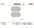VALEO Sada brzdov�ch desti�ek EXPERT&nbsp;&dash;&nbsp;VA 302539A
