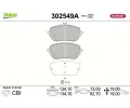 VALEO Sada brzdov�ch desti�ek EXPERT&nbsp;&dash;&nbsp;VA 302549A