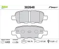 VALEO Sada brzdovch destiek FIRST ‐ VA 302648