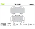 VALEO Sada brzdov�ch desti�ek FIRST&nbsp;&dash;&nbsp;VA 302660
