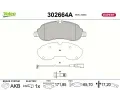 Sada brzdov�ch desti�ek&nbsp;VALEO&nbsp;&dash;&nbsp;VA 302664A