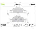 Sada brzdovch destiek VALEO ‐ VA 302685