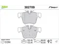 Sada brzdovch destiek VALEO ‐ VA 302709