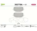 Sada brzdov�ch desti�ek&nbsp;VALEO&nbsp;&dash;&nbsp;VA 302778A
