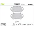 VALEO Sada brzdovch destiek FIRST ‐ VA 302783