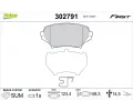 VALEO Sada brzdov�ch desti�ek FIRST&nbsp;&dash;&nbsp;VA 302791