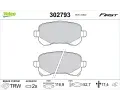 VALEO Sada brzdovch destiek FIRST ‐ VA 302793