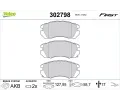 VALEO Sada brzdovch destiek FIRST ‐ VA 302798