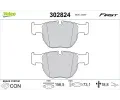 VALEO Sada brzdovch destiek FIRST ‐ VA 302824